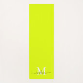 ミニマルエレガントシャルトレユエモノグラムのロ ヨガマット (正面)