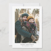 ミニマルエレガントスのシンプルタータンチェック写真 シーズンカード (正面)