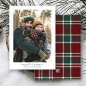 ミニマルエレガントスのシンプルタータンチェック写真 シーズンカード