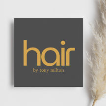 ミニマルエレガントスはっきりしたゴールデンダークグレーサロン