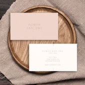 ミニマルエレガントススタイリッシュタイポグラフィ 名刺