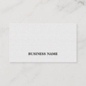 ミニマルエレガントステクスチャホワイトQR弁護士 名刺 (裏面)