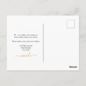 ミニマルエレガントスネーク工場の移動発表 ポストカード (裏面)