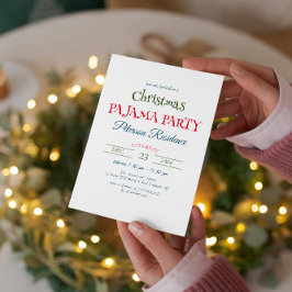 ミニマルエレガントスパーティー 招待状