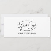 ミニマルエレガントスミニマルモダンギフト証明書 (裏面)