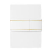 ミニマルエレガントスモノグラ縁どム結婚金ゴールド 招待状ベリーバンド (裏面例)