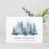ミニマルエレガントス企業のクリスマス挨拶 シーズンカード (スタンド正面)