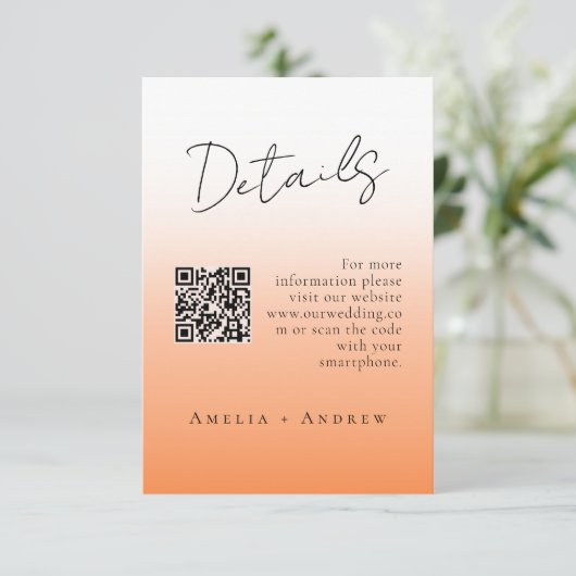 ミニマルエレガントス結婚クリプト エンクロージャーカード (スタンド正面)