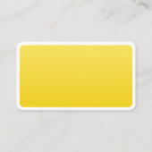 ミニマルエレガントトレンディーゴールドフォイルライターエディター 名刺 (裏面)