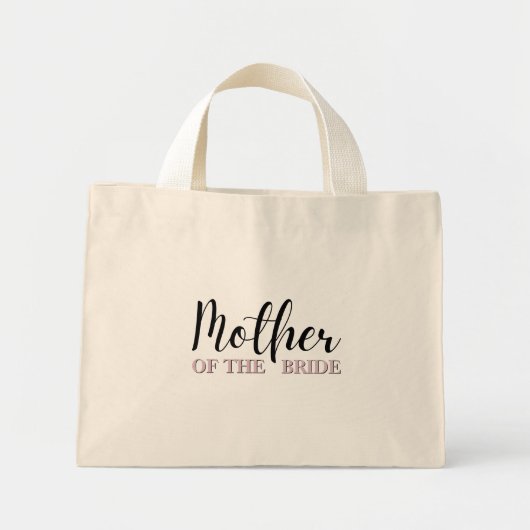 ミニマルエレガントトートの母 ミニトートバッグ (正面)