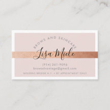 ミニマルエレガントバラ金ゴールドストライプ赤面ピンク