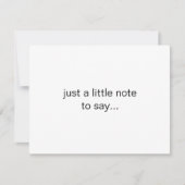 ミニマルエレガントフォーマルベビー発表カード サンキューカード (正面)