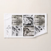 ミニマルエレガントフローラママのプレゼント ハンドタオル (ハンドタオル)