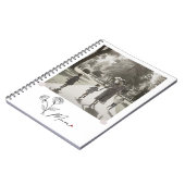 ミニマルエレガントフローラ母 ノートブック (左側)