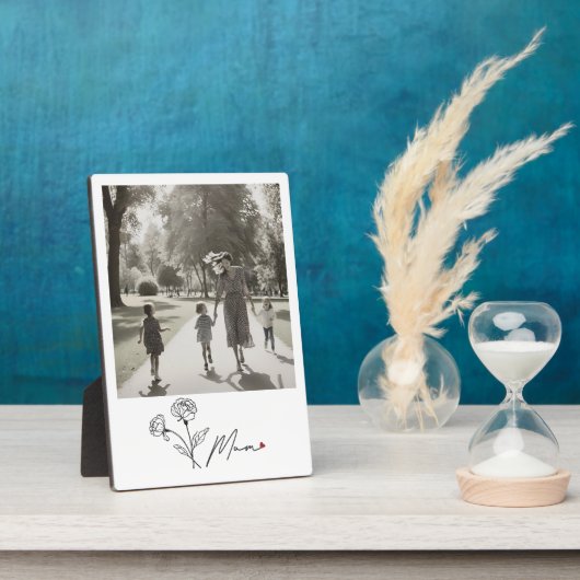 ミニマルエレガントフローラ母 フォトプラーク (側面)