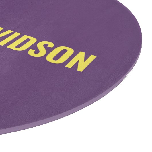 ミニマルエレガントプロフェッショナルインディゴ&イエロー カッティングボード (角)