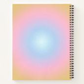 ミニマルエレガントモダンリストのドットグリッド ノートブック (裏面)