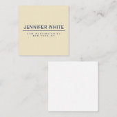 ミニマルエレガントモダン平原 ノートカード (正面/裏面)