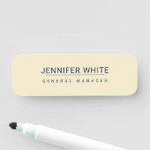ミニマルエレガントモダン平原 名札 (インサイチュ)