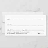 ミニマルエレガントラストテクスチャグレーはっきりした美しい (裏面)