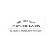 ミニマルエレガントリストの会社名プロフェッショナル ラバースタンプ (インプリント)