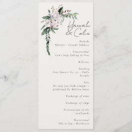 ミニマルエレガントリストウィンターリースホワイトグリーン プログラム