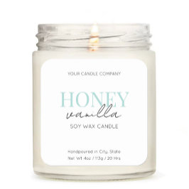 ミニマルエレガントリストキャンドルコスメティックステッカーラベル スクエアシール