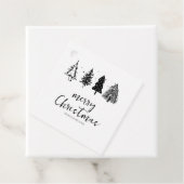 ミニマルエレガントリストクリスマスツリー フェイバータグ (インサイチュ)