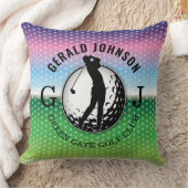 ミニマルエレガントリストゴルファーデザイン装飾用クッション クッション (ブランケット)