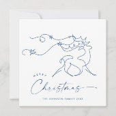 ミニマルエレガントリストストナカイ挨拶 シーズンカード (正面)
