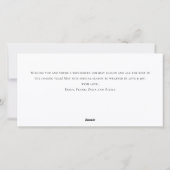 ミニマルエレガントリストストナカイ挨拶 シーズンカード (裏面)