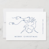 ミニマルエレガントリストストナカイ挨拶 シーズンカード (正面)