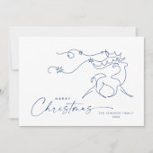 ミニマルエレガントリストストナカイ挨拶 シーズンカード (正面)