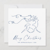 ミニマルエレガントリストストナカイ挨拶 シーズンカード (正面)