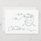 ミニマルエレガントリストストナカイ挨拶 シーズンカード (正面)
