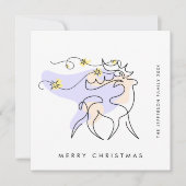 ミニマルエレガントリストストナカイ挨拶 シーズンカード (正面)