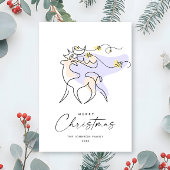 ミニマルエレガントリストストナカイ挨拶 シーズンカード