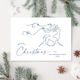 ミニマルエレガントリストストナカイ挨拶 シーズンカード