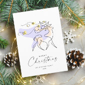 ミニマルエレガントリストストナカイ挨拶 シーズンカード