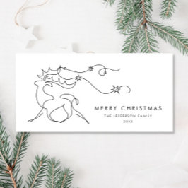 ミニマルエレガントリストストナカイ挨拶 シーズンカード