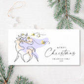 ミニマルエレガントリストストナカイ挨拶 シーズンカード