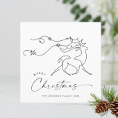 ミニマルエレガントリストストナカイ挨拶 シーズンカード