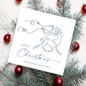 ミニマルエレガントリストストナカイ挨拶 シーズンカード