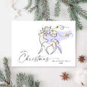 ミニマルエレガントリストストナカイ挨拶 シーズンカード