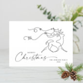 ミニマルエレガントリストストナカイ挨拶 シーズンカード