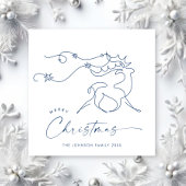 ミニマルエレガントリストストナカイ挨拶 シーズンカード