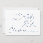 ミニマルエレガントリストストナカイ挨拶 シーズンカード (正面)