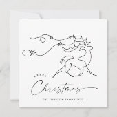 ミニマルエレガントリストストナカイ挨拶 シーズンカード (正面)