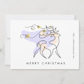ミニマルエレガントリストストナカイ挨拶 シーズンカード (正面)