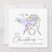 ミニマルエレガントリストストナカイ挨拶 シーズンカード (正面)